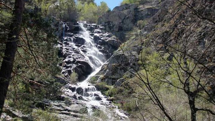 Chorrera de Mojonavalle, en Canencia / Telemadrid