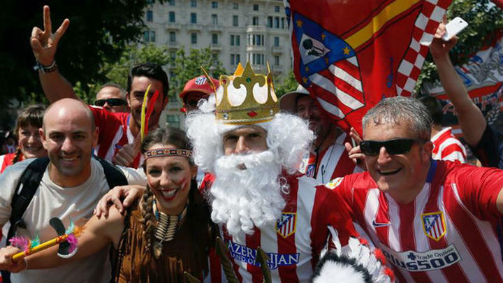 Aficionados del Atlético de Madrid / Telemadrid