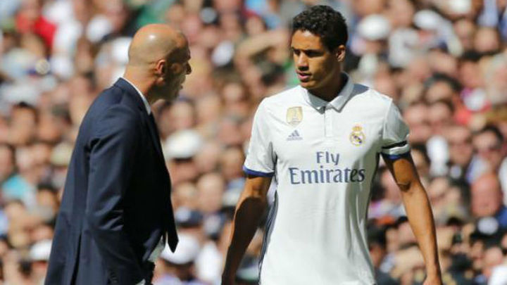 Zidane y Varane / Telemadrid