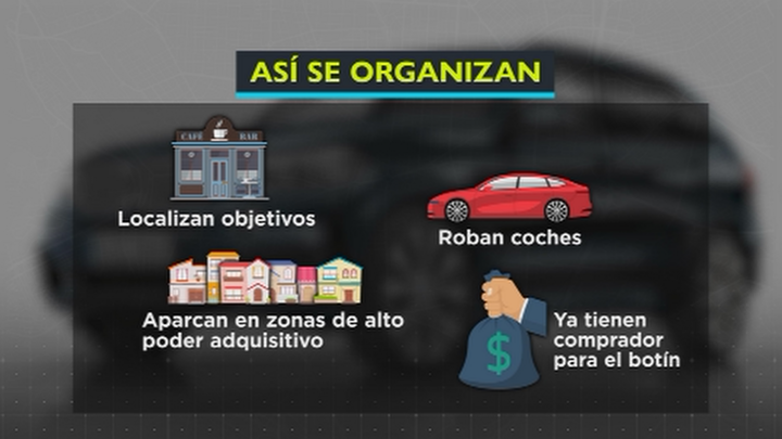 Así se organizan las bandas aluniceras