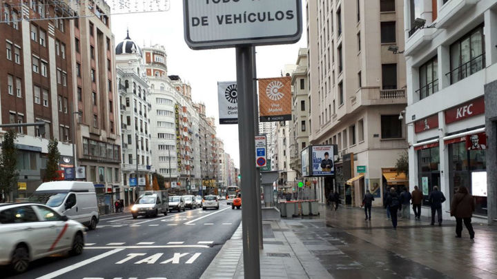 Aceras de la nueva Gran Vía / REDACCIÓN