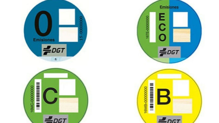 Los diferentes distintivos ambientales  de la DGT / DGT