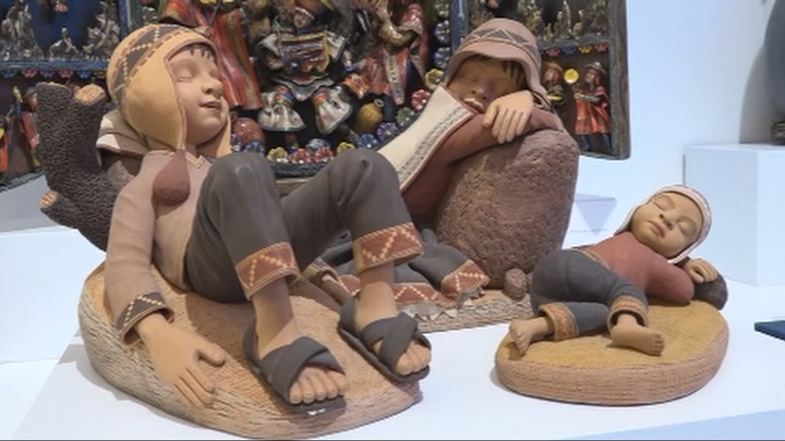 Belén peruano, cuyo artesano tenía 10 años cuando lo creó