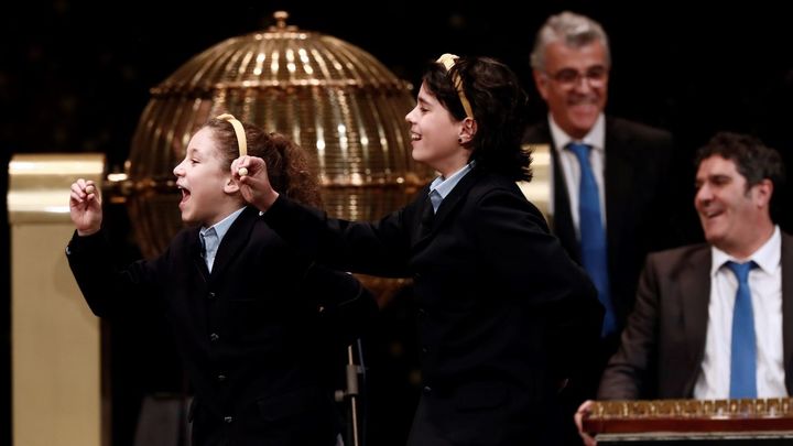 El Gordo, una explosión de felicidad