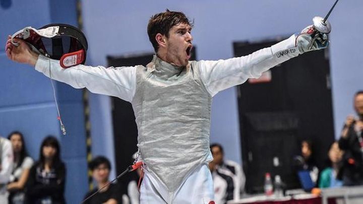 Carlos Llavador, la esgrima tiene futuro con él.