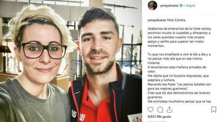 Yeray recuerda a Loty