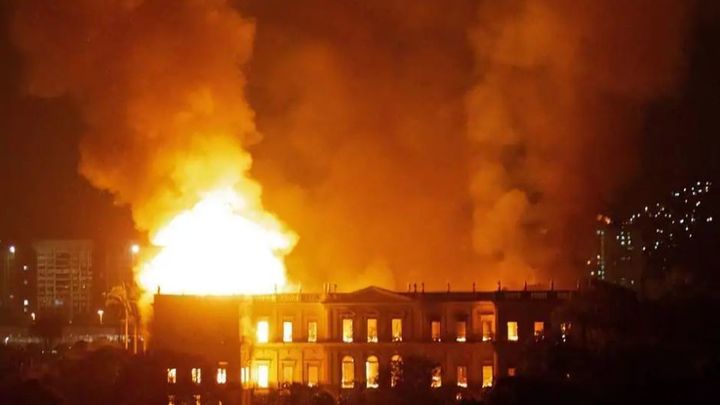 Incendio en las instalaciones del Flamengo
