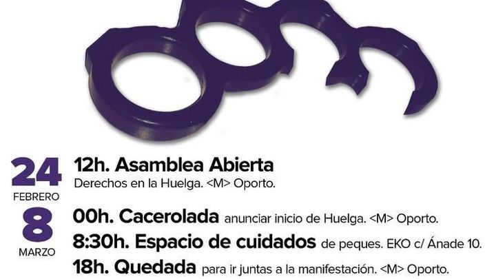 Huelga 8M Carabanchel