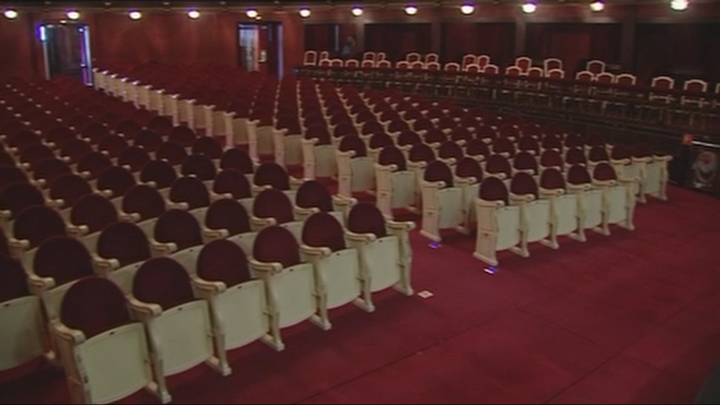 Interior de la sala principal del antiguo corral de comedias