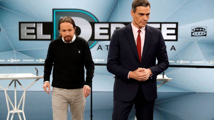 Pablo Iglesias y Pedro Sánchez