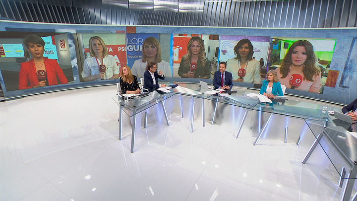 Conexiones en directo en las sedes de los partidos