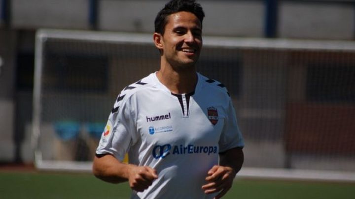 Álvaro Molina sonriente durante un encuentro / Alcobendas Sport