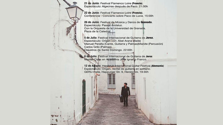 José Carlos Gómez de gira