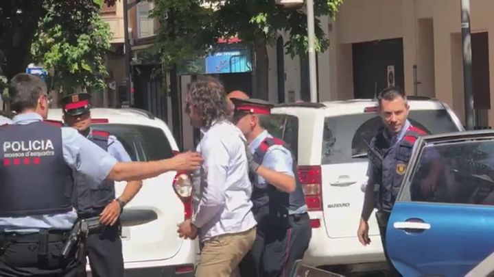 El detenido en Tarrasa