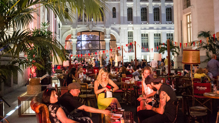 Galería de Cristal en el Palacio Cibeles