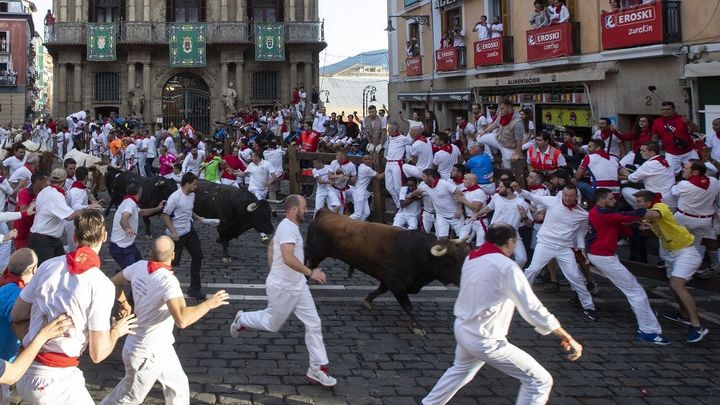 Séptimo encierro de San Fermín 2019