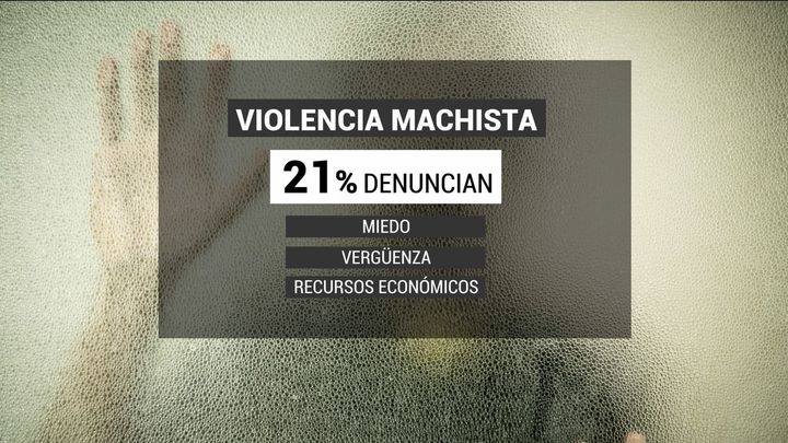 Datos de denuncias en casos de violencia machista