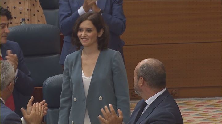 Fin del discurso de Isabel Díaz Ayuso