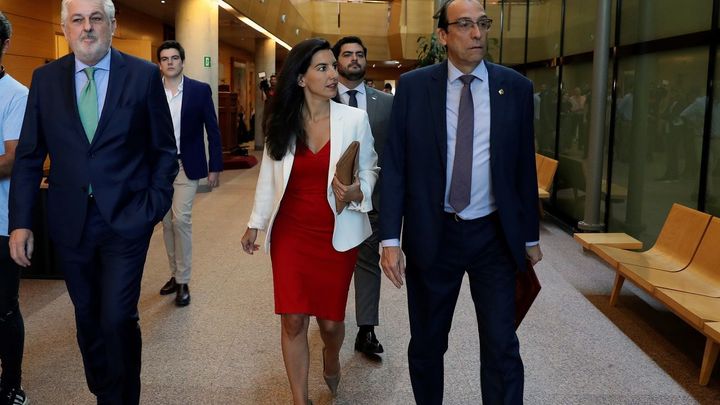 La portavoz de Vox en la Asamblea Rocío Monasterio