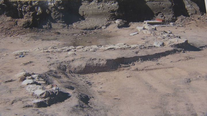 Restos arqueológicos en Carabanchel / TELEMADRID