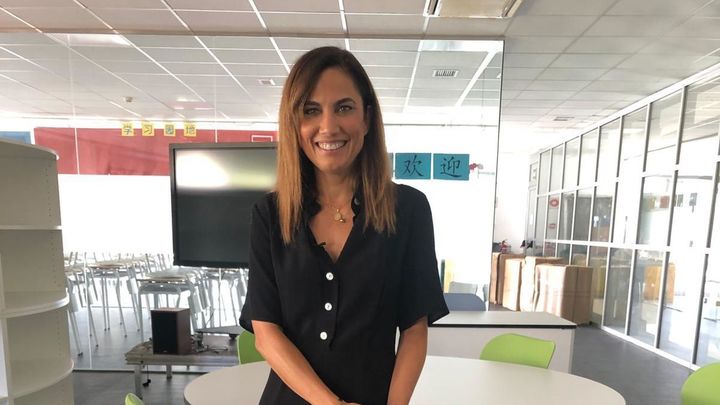 Toni Acosta vuelve al cole