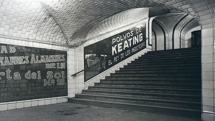 Pasillo de Metro de Madrid