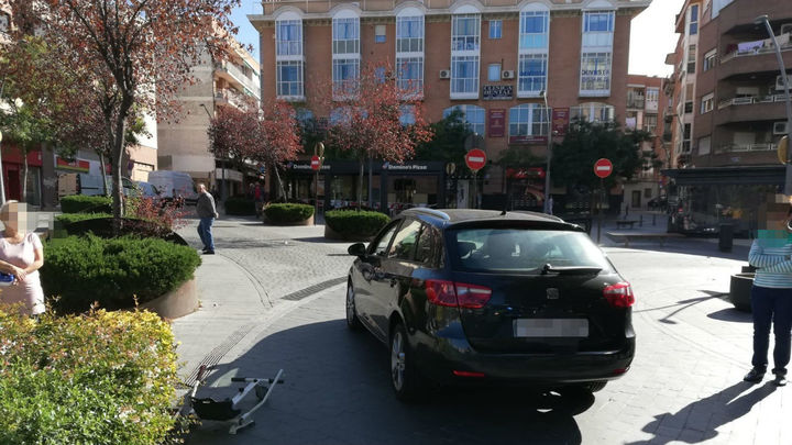 Niño atropellado con un patinete