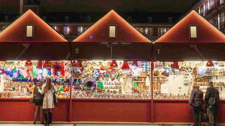 Mercadillo navideño de la plaza Mayor
