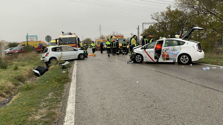 Accidente en Vicálvaro