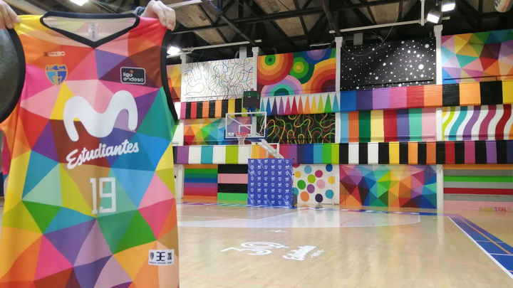 Camiseta con la que Estudiantes jugará contra el Real Madrid