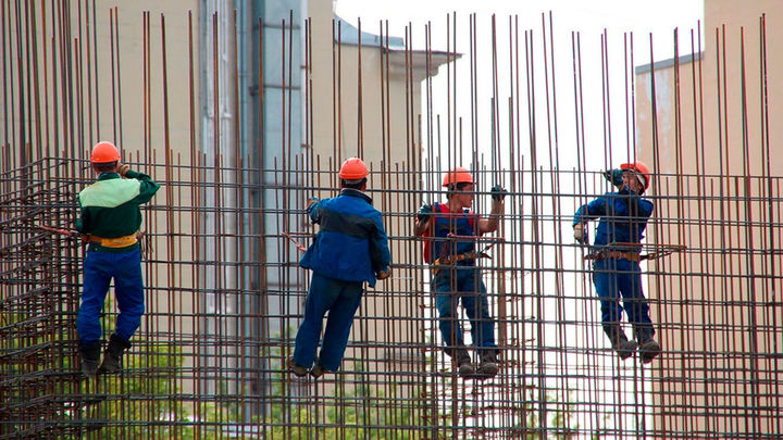 Trabajadores de la construcción