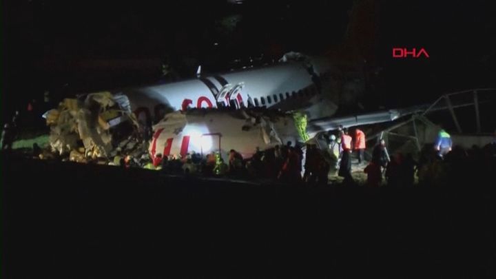 Accidente aéreo  en Turquía