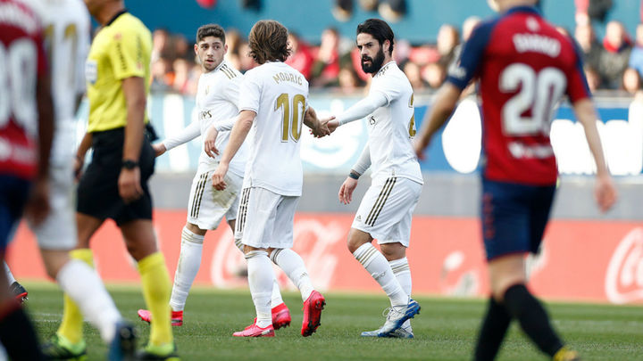 Isco ante el Osasuna