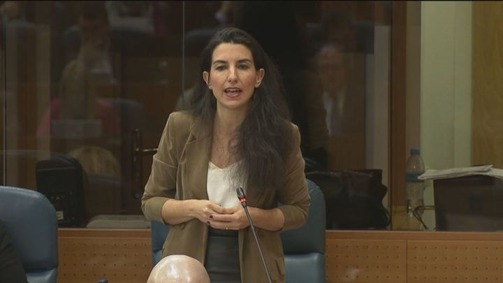 Rocío Monasterio, portavoz de Vox en la Asamblea de Madrid