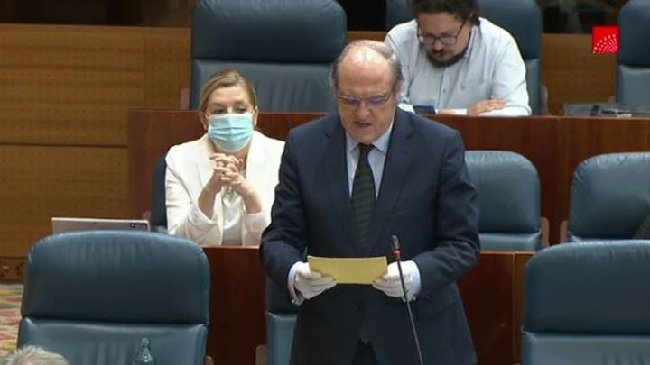 Ángel Gabilondo, portavoz del PSOE en la Asamblea de Madrid / Archivo