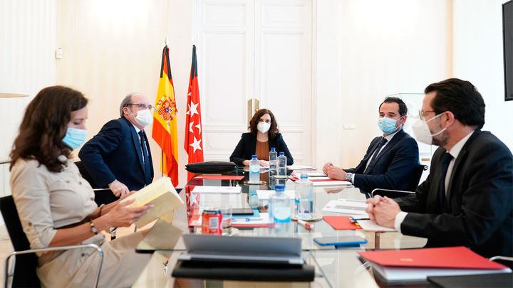 Reunión Angel Gabilondo en la sede la presidencia en la Real Casa de Correos / @ComunidadMadrid