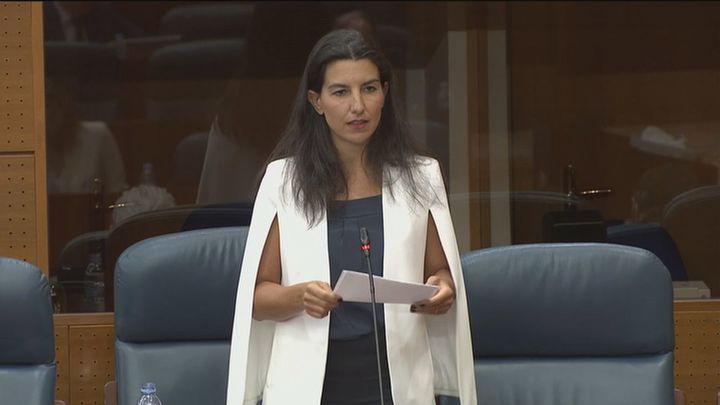 Rocío Monasterio, portavoz de Vox / TELEMADRID