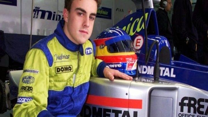 Fernando Alonso en su etapa en Minardi / Archivo