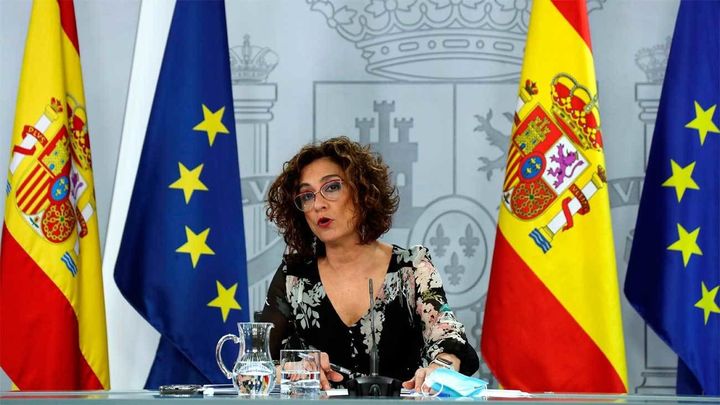 La ministra portavoz y de Hacienda, María Jesús Montero / EFE