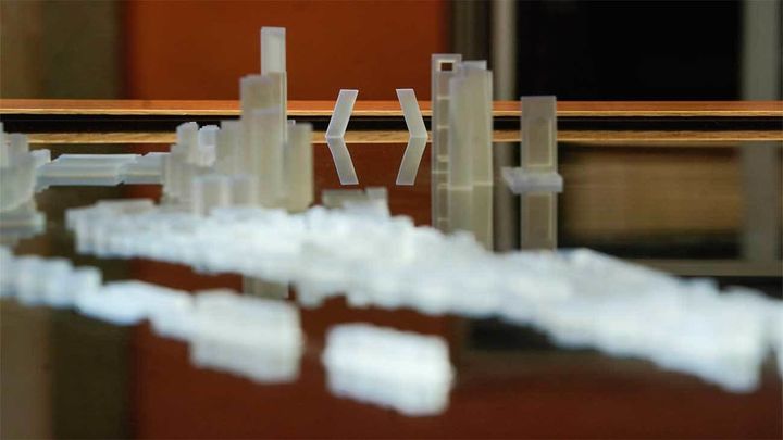 Maqueta digital de Madrid Nuevo Norte / Comunidad de Madrid