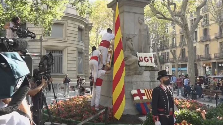 Ofrenda a Rafael Casanova / REDACCIÓN