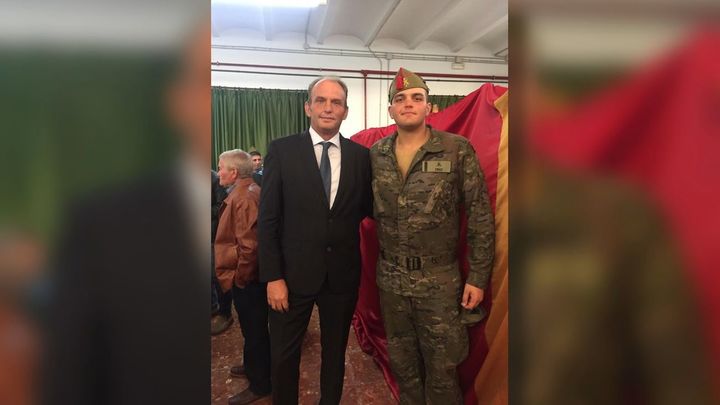 El legendario Alejandro Jiménez junto a su padre / REDACCIÓN