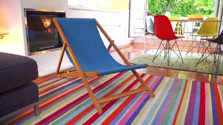 Una imagen del colorido salón de la casa de Gonzalo / TELEMADRID