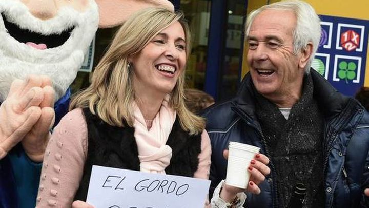 Ana Belén Marcellán, propietaria de la tienda de animales de Torrejón que en 2018 repartió el Gordo / AGENCIA EFE