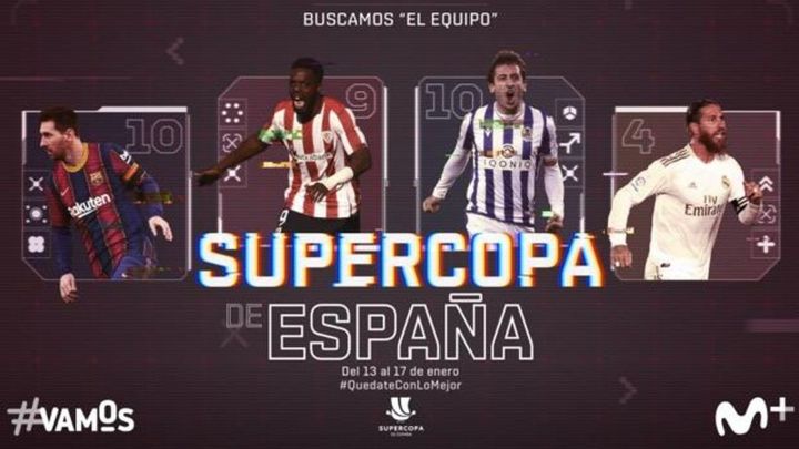La Supercopa de España, en Movistar / Movistar