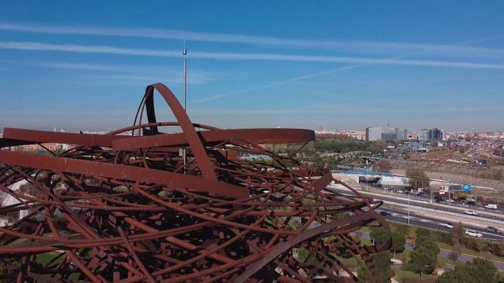 Pararrayos de la Dama del Manzanares / REDACCIÓN