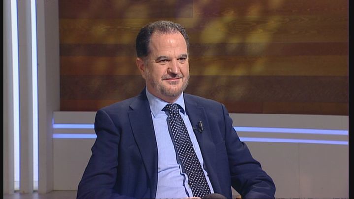 Carlos Iturgaiz, presidente del Partido Popular del País Vasco / TELEMADRID
