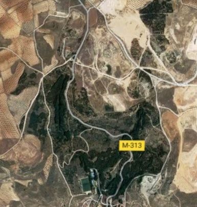 Terrenos de Morata sobre los que podría construirse el circuito / GOOGLE