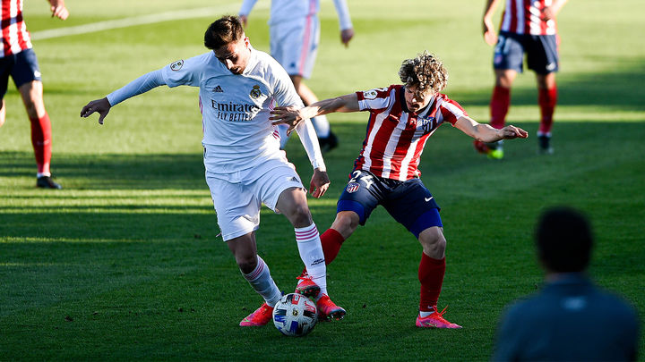 Real Madrid Castilla - Atlético de Madrid B / @atletiacademia