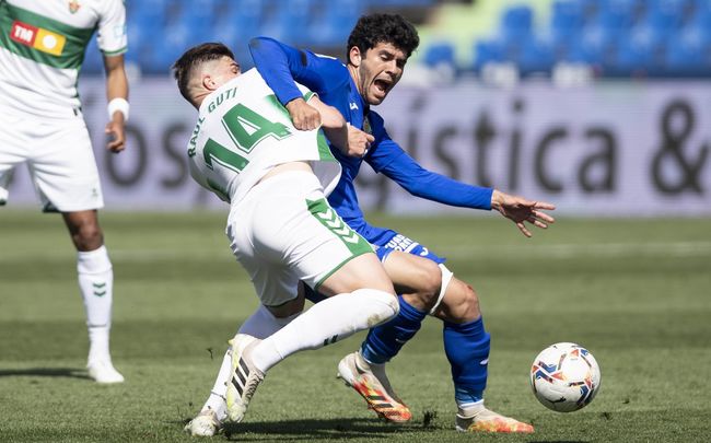 1-1. Edgar Badia frena al Getafe / Getafe CF